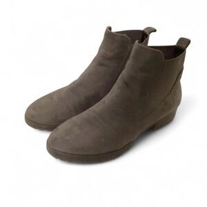 Elegant Charcoal Ankle Booties